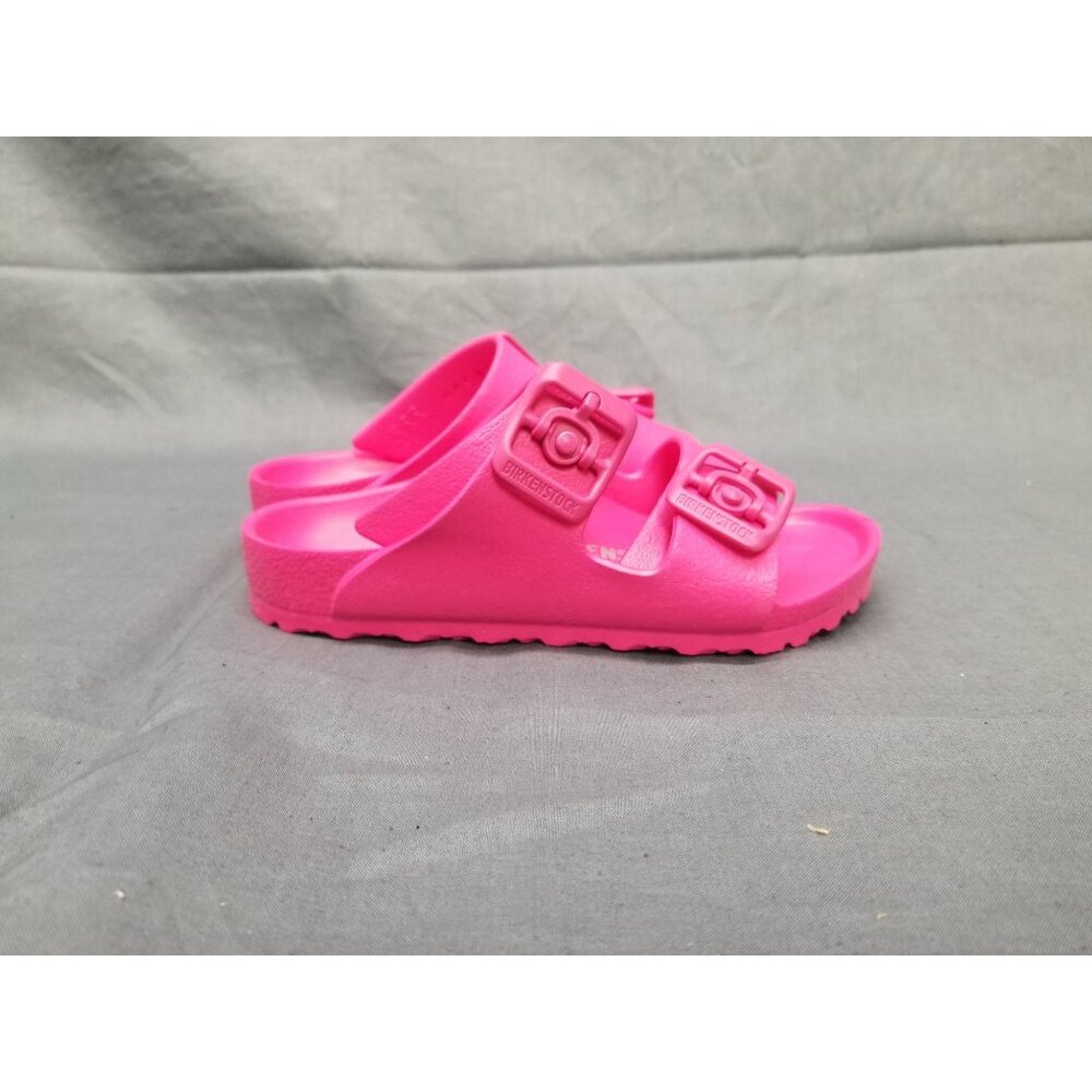 Birkenstock Girls Arizona EVA Sandals Buckle Beetroot Size 11K NARROW NEW NO BOX - Picture 8 of 9